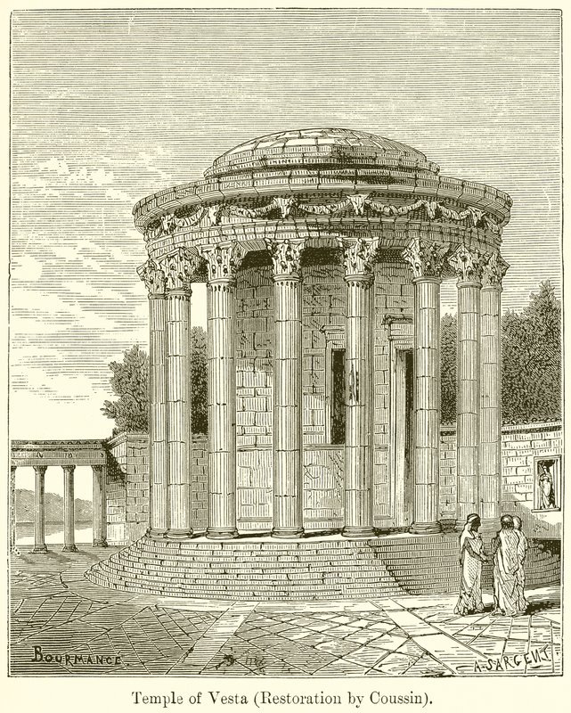 Vesta Tapınağı by English School