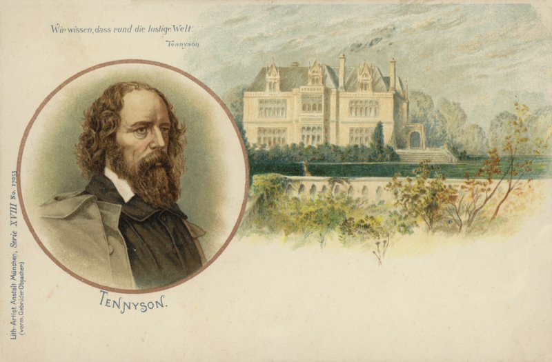 Tennyson (renkli taş) by English School