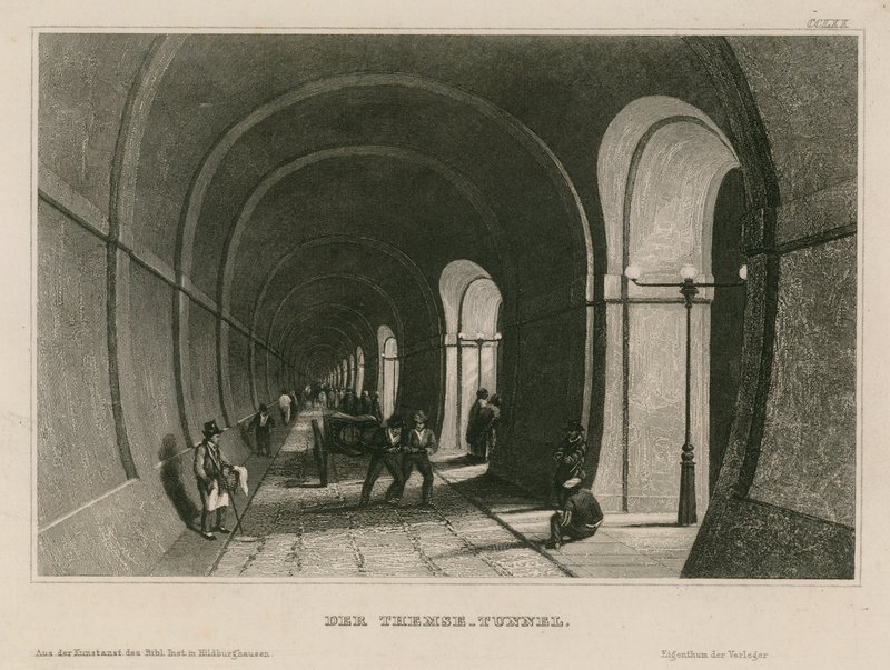 Thames Tüneli by English School