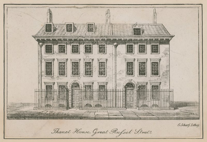 Thanet Evi, Great Russell Caddesi, Londra by English School