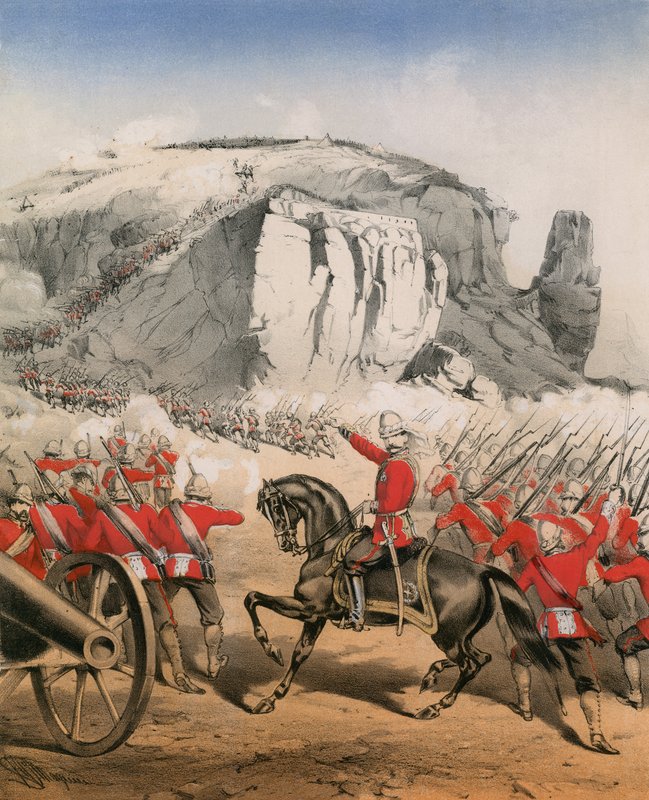 Abyssinian Expedition, Grand Divertimento [Orijinal renkler dijital olarak restore edildi] by English School