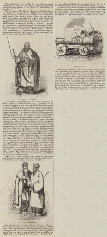 Afgan Savaşı (gravür) by English School