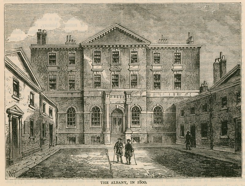 Albany, Londra, 1800 by English School