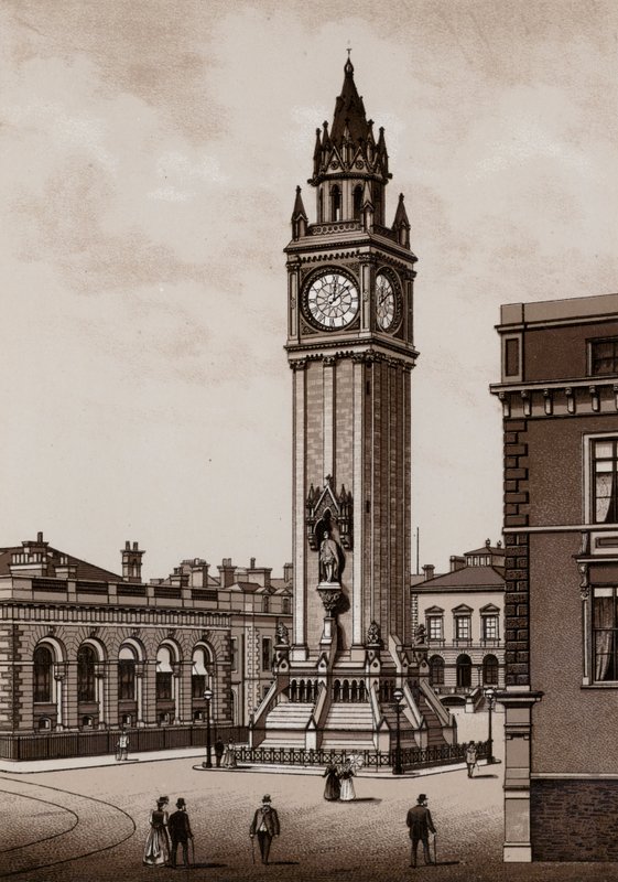 Albert Anıtı, Belfast (lito) by English School