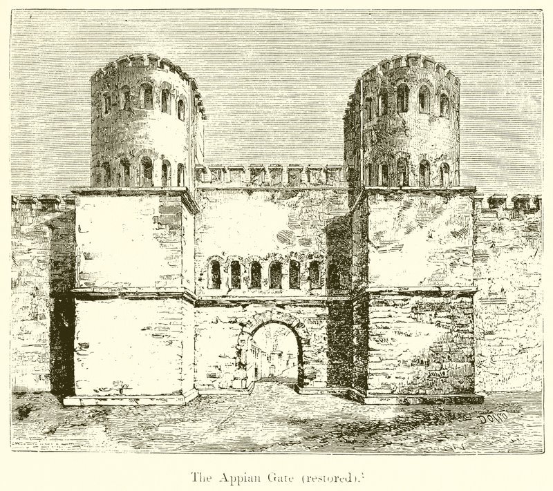 Appian Kapısı (Restore edilmiş) by English School