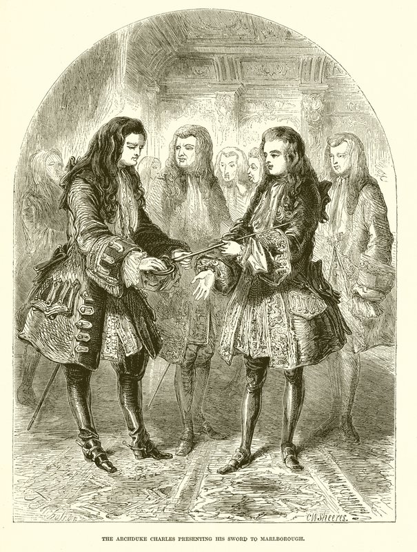 Arşidük Charles, Kılıcını Marlborough
