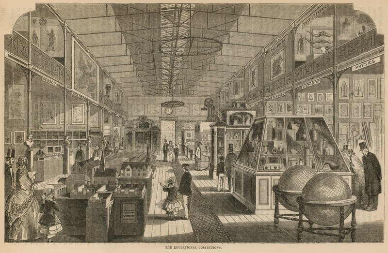 Mimari Müze, South Kensington, Londra; eğitim koleksiyonu by English School