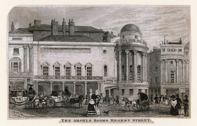 Argyle Odaları, Regent Caddesi by English School