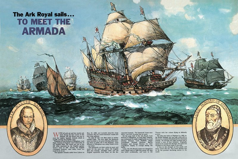 Ark Royal Yelkenleri Armada ile Tanışacak by English School