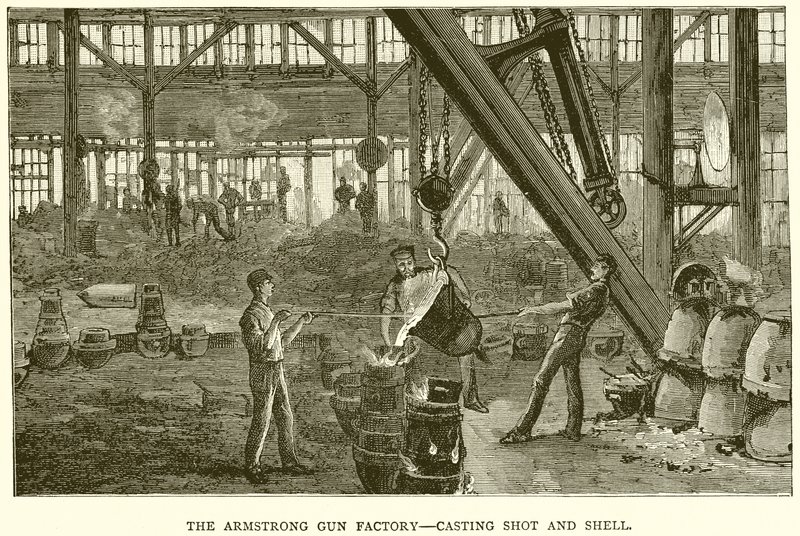 Armstrong Silah Fabrikası--Atış ve Mermi Dökümü by English School
