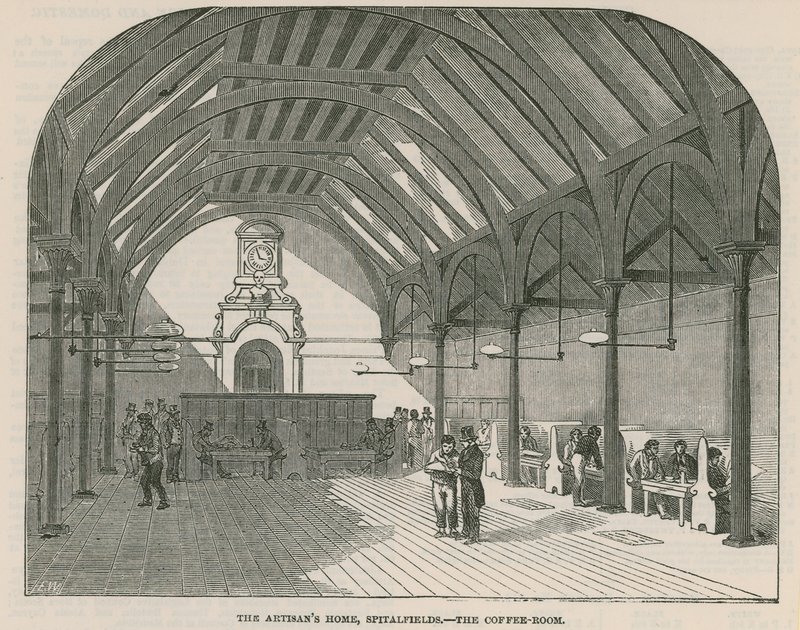 Esnaf Evi, Spitalfields - Kahve Odası by English School