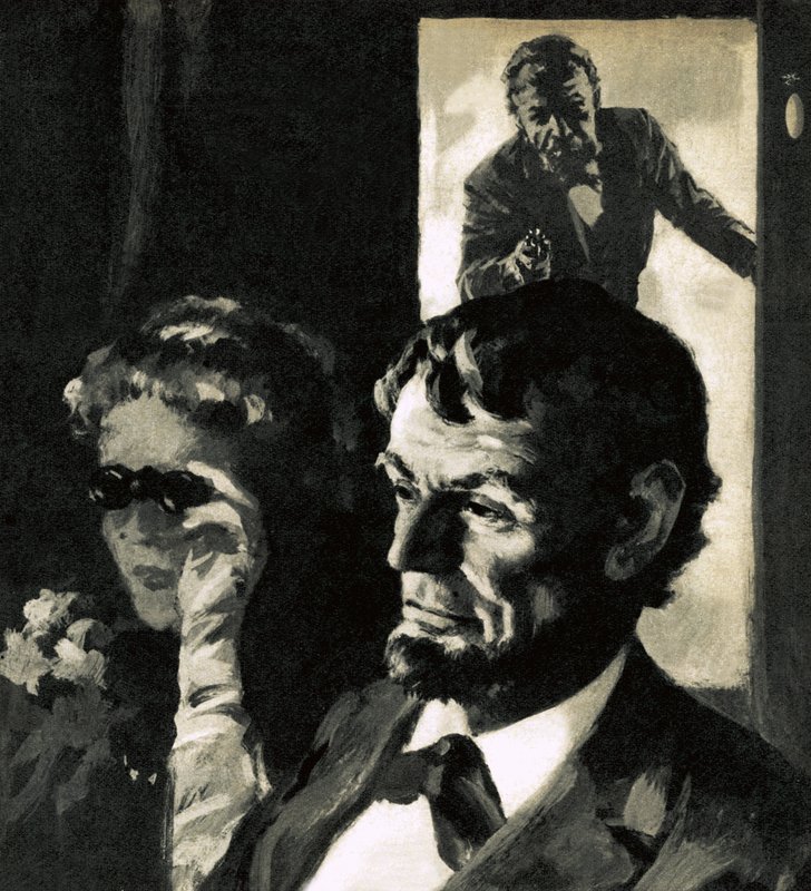 Abraham Lincoln Suikastı by English School