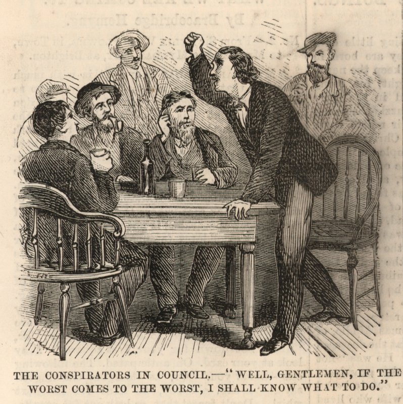 Başkan Lincoln Suikastı; Konseydeki komplocular by English School