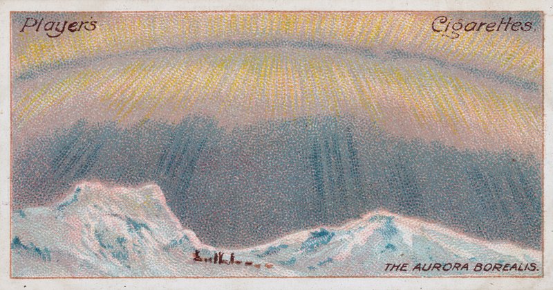 Aurora Borealis (kromolitho) by English School