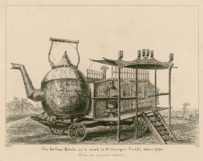 Balon Su Isıtıcısı, St Georges Fields, Londra
