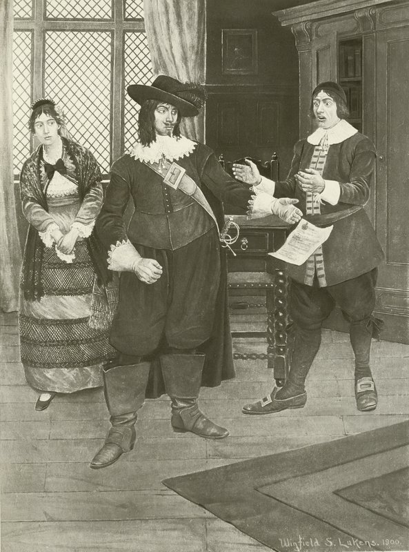 Sevilla Berberi, I. Perde sahne xi (gravür) by English School