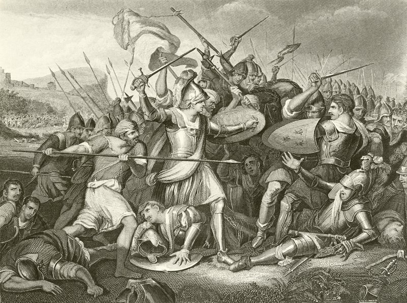 Agincourt Savaşı by English School