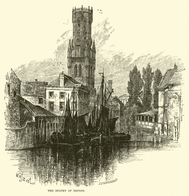 Brugge Çan Kulesi by English School