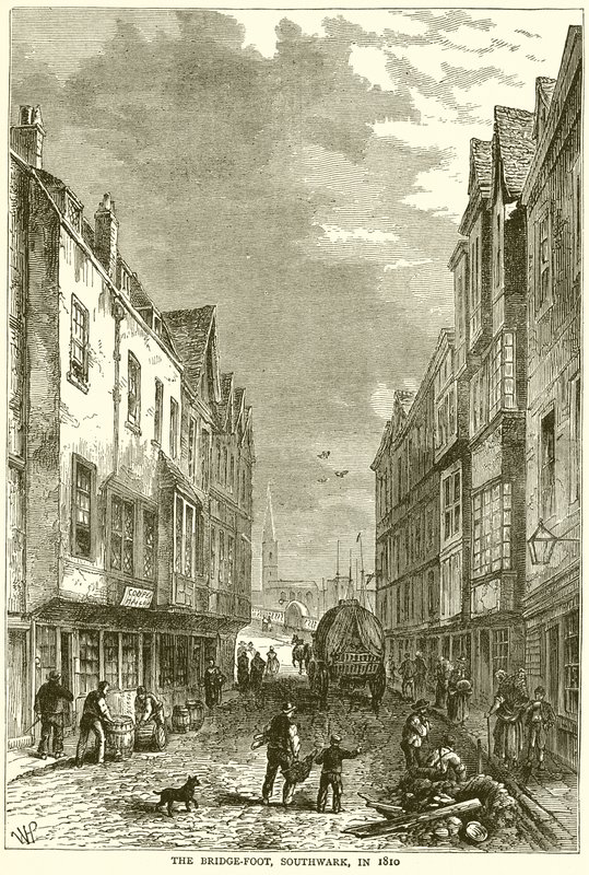 Bridge-Foot, Southwark, 1810
