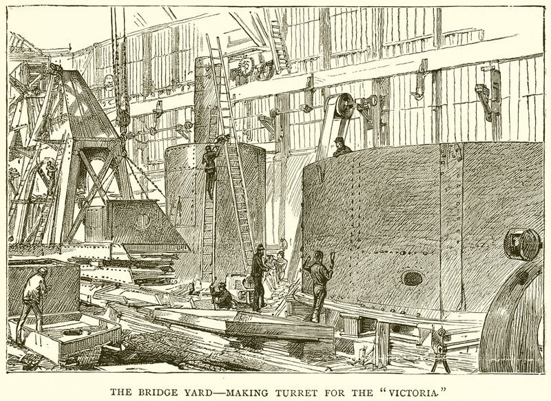 Bridge Yard--Victoria için Taret Yapımı by English School