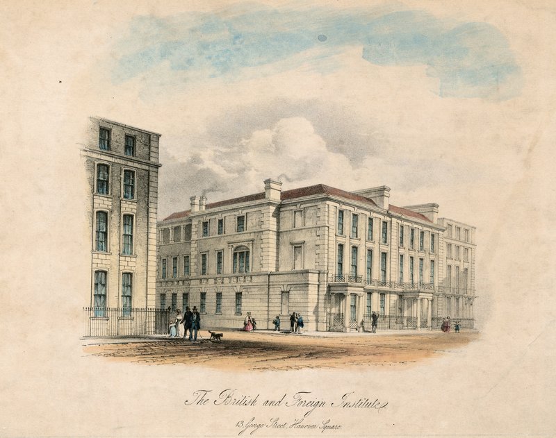 İngiliz ve Yabancı Enstitüsü, 13 George Street, Hanover Meydanı by English School