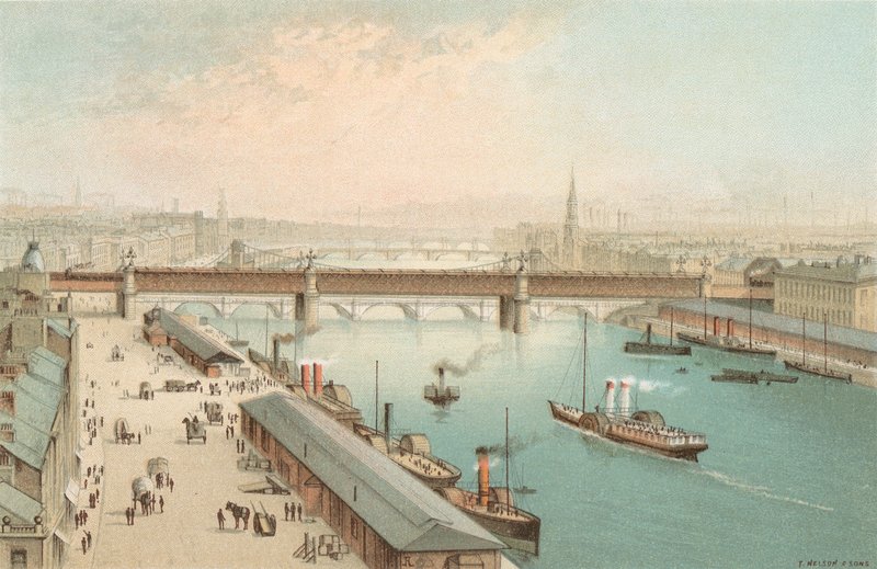 Broomielaw, Glasgow - Doğuya Bakmak by English School