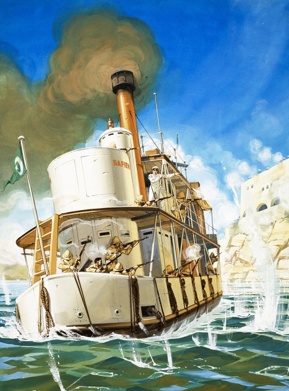 Bulldog Amiral (Lord Charles Beresford) by English School