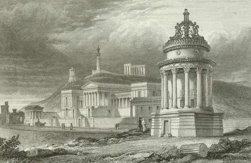 Calton Tepesi, Edinburg by English School
