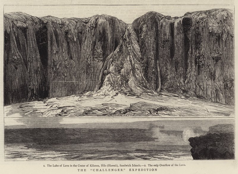 "Challenger" Seferi (gravür) by English School