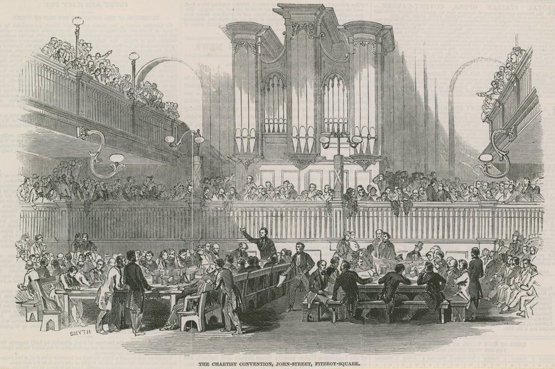 Çartist kongre by English School