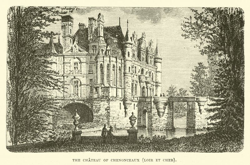 Chenonceaux Şatosu, Loir ve Cher by English School