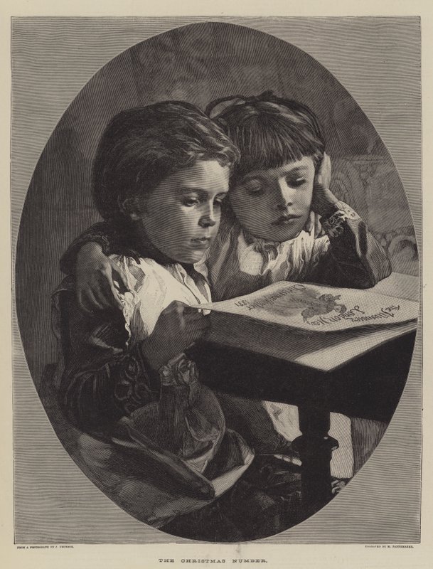 Noel Numarası (gravür) by English School