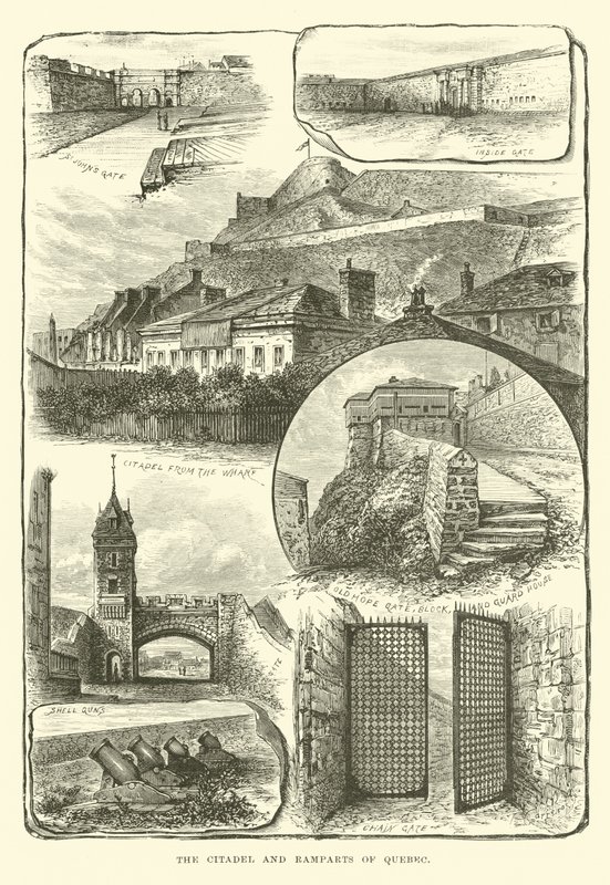 Quebec Kalesi ve Surları by English School