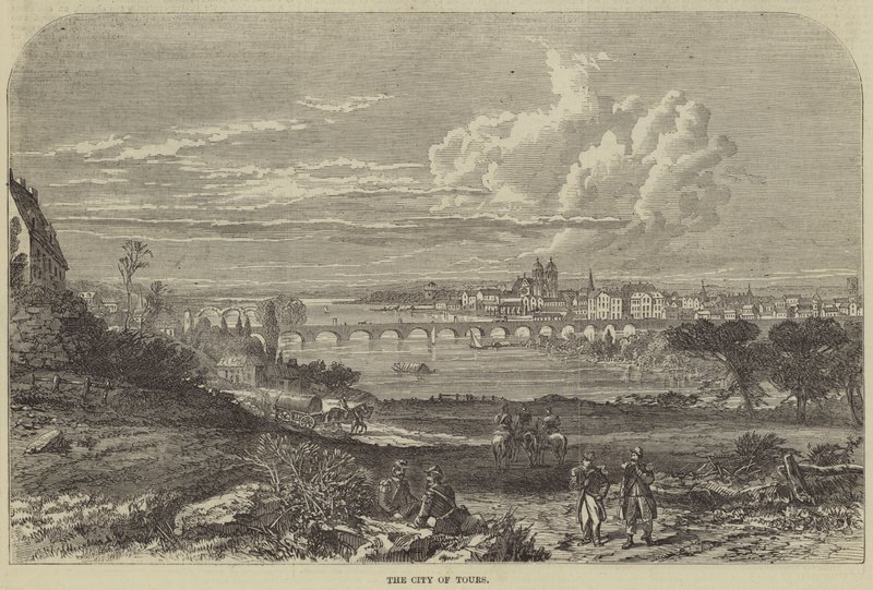 Turlar Şehri (gravür) by English School