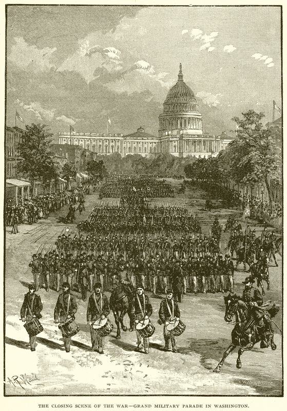 Savaşın Kapanış Sahnesi - Washington