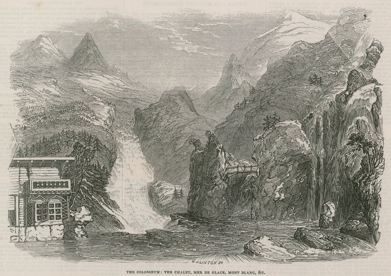 Kolezyum - Dağ evi, Mer de Glace, Mont Blanc by English School