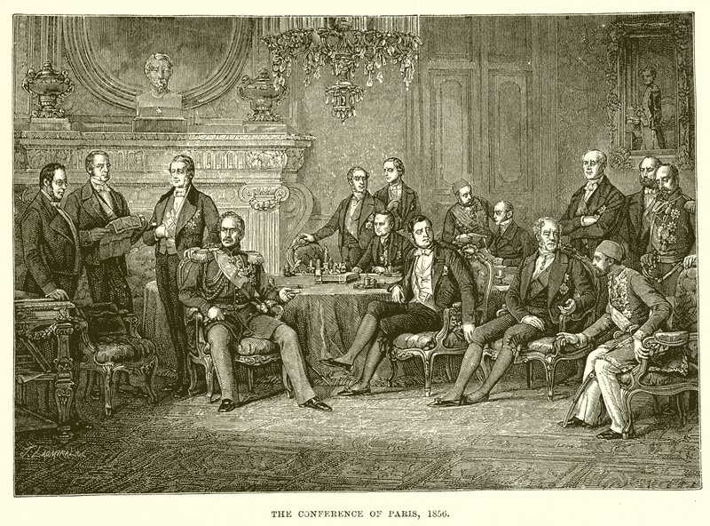 Paris Konferansı, 1856 by English School