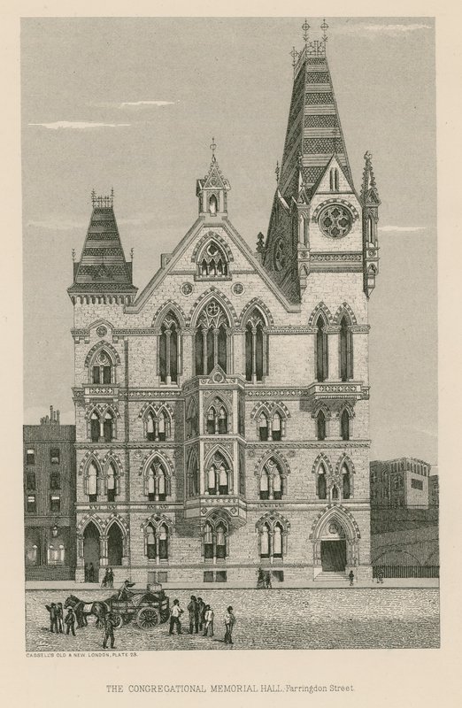Cemaat Anıt Salonu, Farringdon Caddesi, Londra by English School
