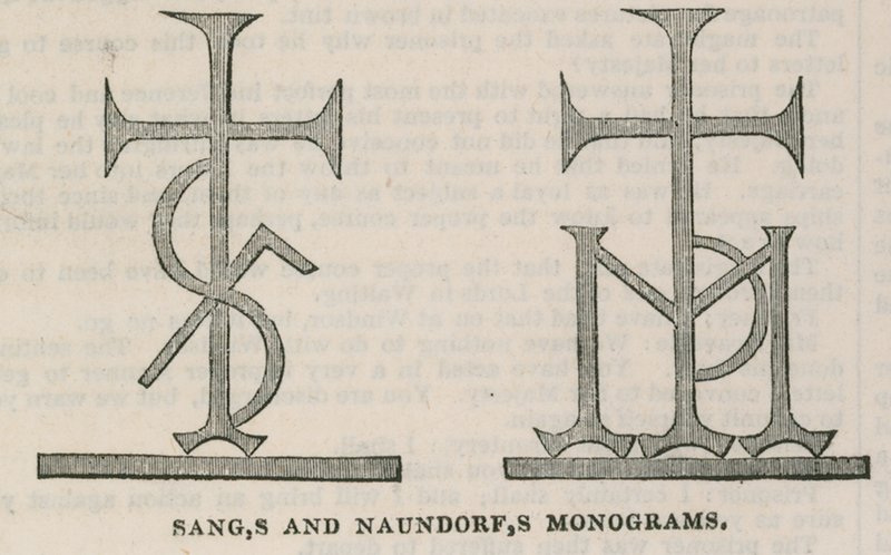 Muhafazakar Kulüp Binası: Sangs ve Naundorfs Monogramları by English School