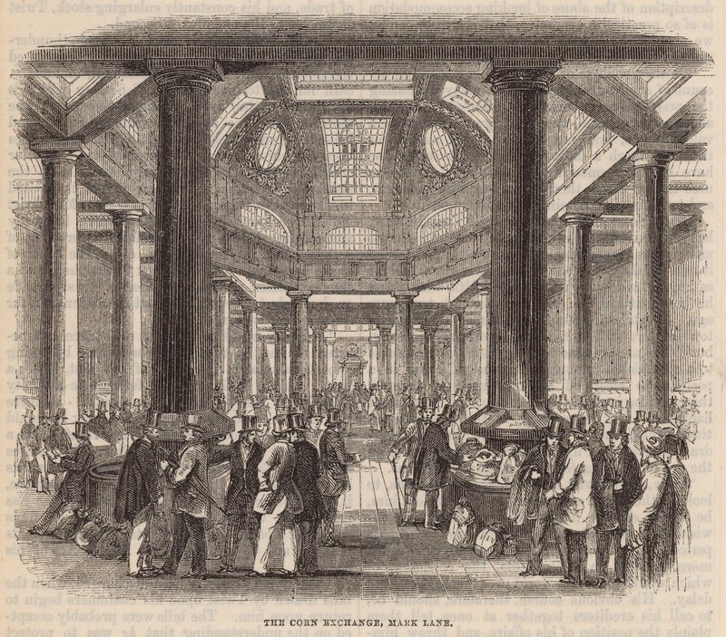 Mısır Borsası, Mark Lane, Londra by English School