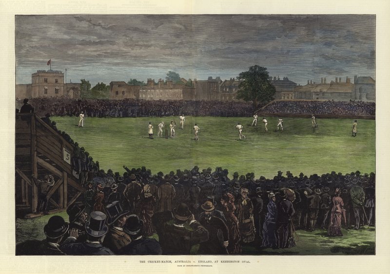 Kriket Maçı, Avustralya - İngiltere, Kennington Oval