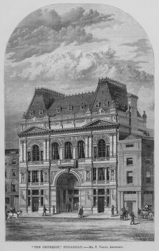 "Kriter," Piccadilly (gravür) by English School