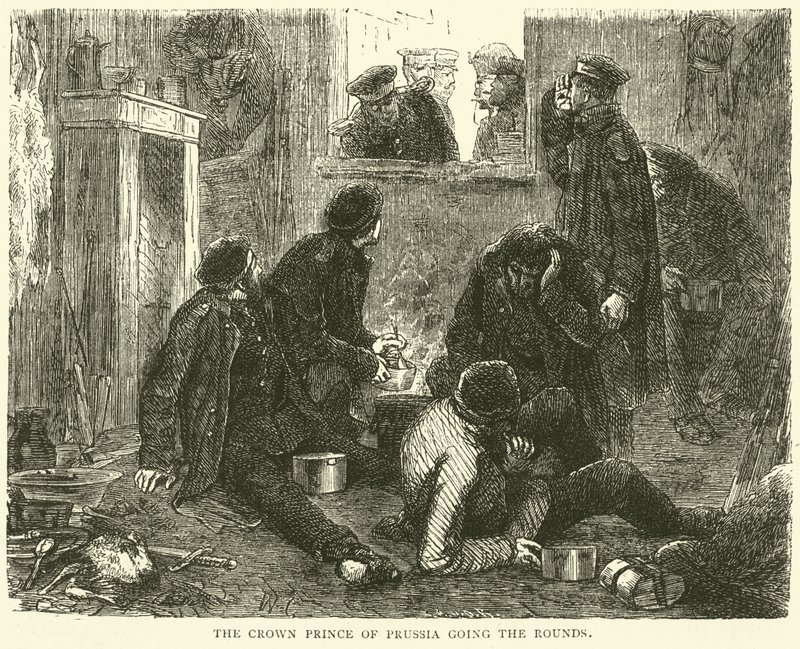 Prusya Veliaht Prensi turlara çıkıyor, Kasım 1870 by English School