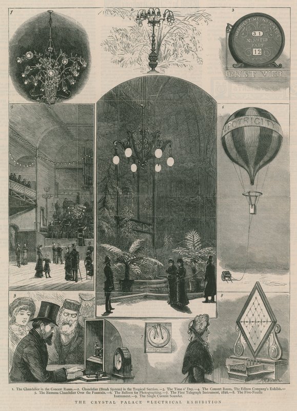 Crystal Palace Elektrik Sergisi by English School