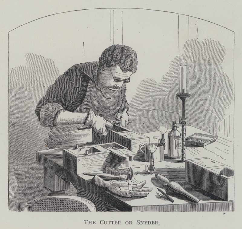 Kesici veya Snyder (gravür) by English School
