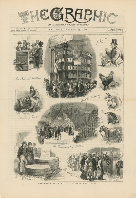 Tarım Salonunda Süt Ürünleri Gösterisi by English School