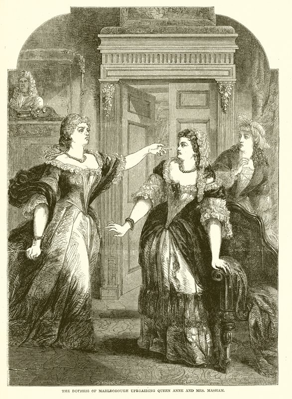 Marlborough Düşesi, Kraliçe Anne ve Bayan Masham