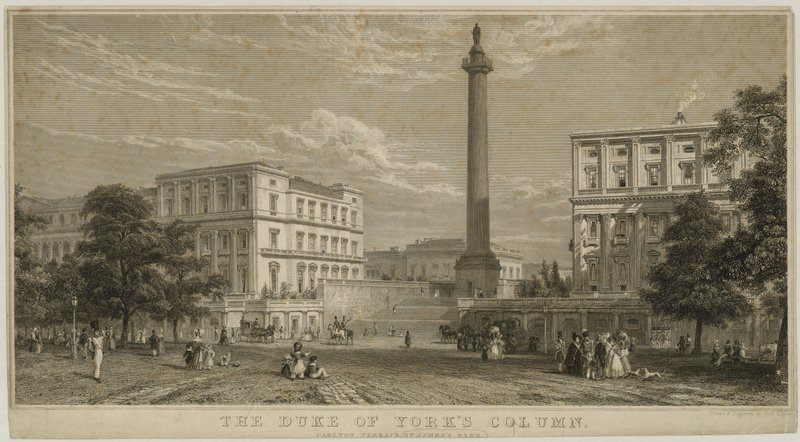 York Sütunu Dükü, Carlton Terrace, St James