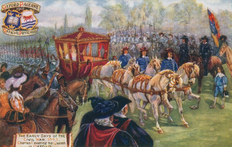 İç Savaşın İlk Günleri, 1643 by English School