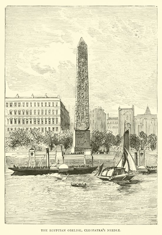 Mısır dikilitaşı, Kleopatra İğnesi by English School